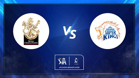 Chennai Super Kings vs Royal Challengers Bangalore, 19th .